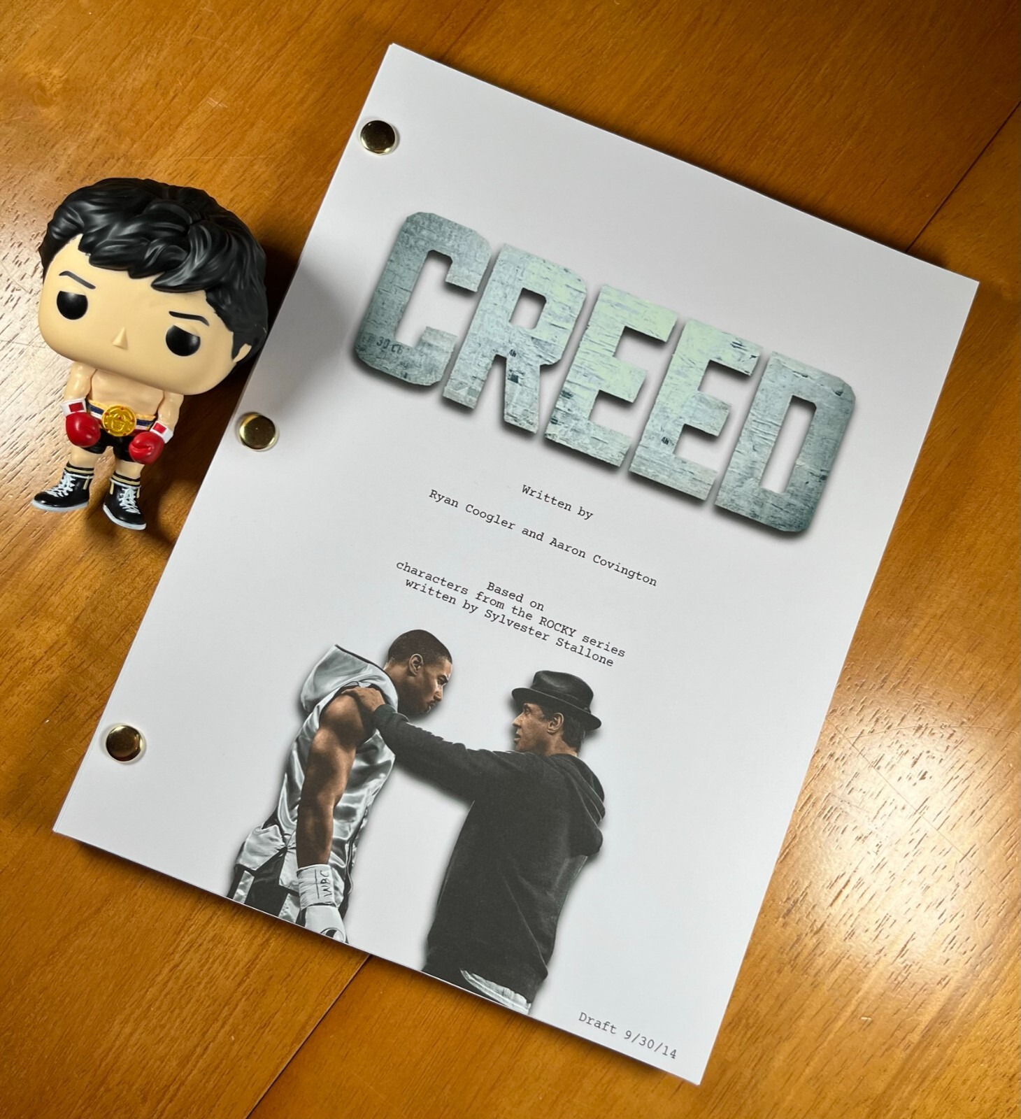 Creed Script- 118 Pages Long- Full Script Reprint- Creed Movie- Rocky Balboa