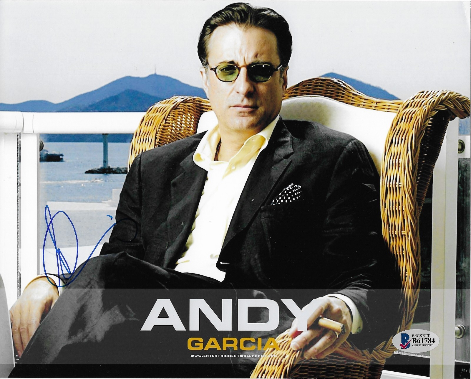Andy Garcia BAS COA Signed 8×10 Photo Autographed Oceans 11 The Godfather
