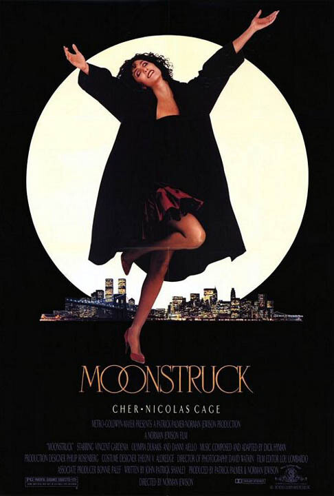 Moonstruck (1987) Movie Poster, Original, SS, Unused, NM, Rolled