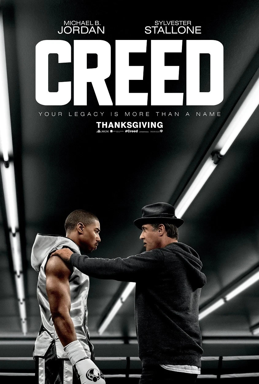 Creed Michael B Jordan Sylvester Stallone Rocky Boxing Drama Movie Poster 11×17