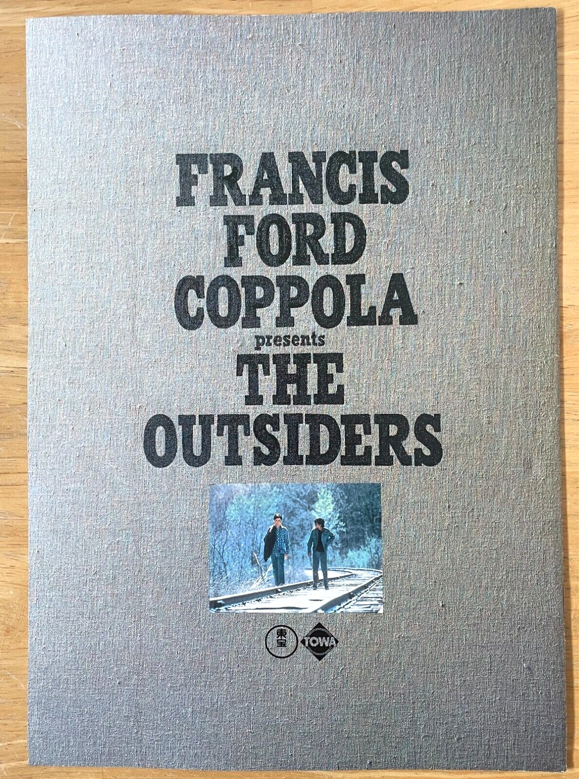 The Outsiders 1983 Movie Program Japan Thomas Howell, Matt Dillon, Ralph Macchio