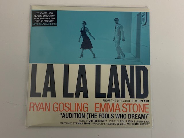 LA LA LAND Movie Collector’s Vinyl EP Record New – 2 Songs On this.