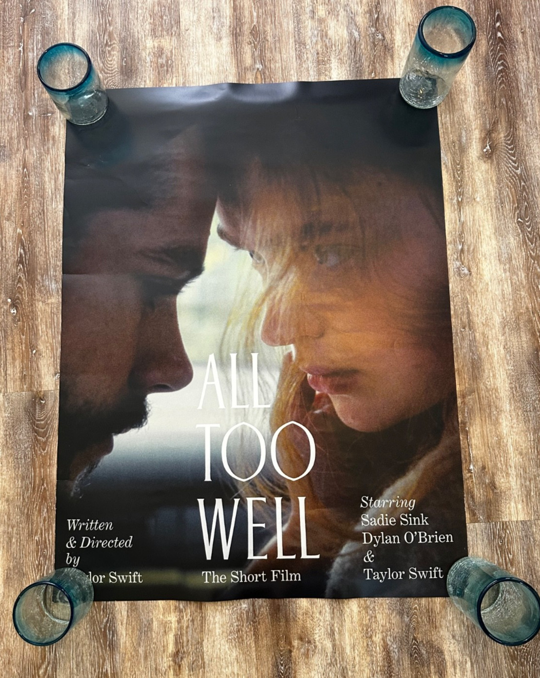 Taylor Swift All Too Well Shirt Film Poster Print 24×32
