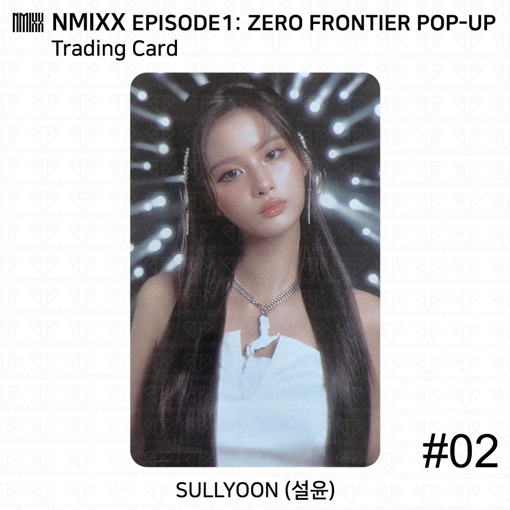NMIXX EPISODE 1 ZERO FRONTIER POP-UP STORE Official Random Trading Card KPOP