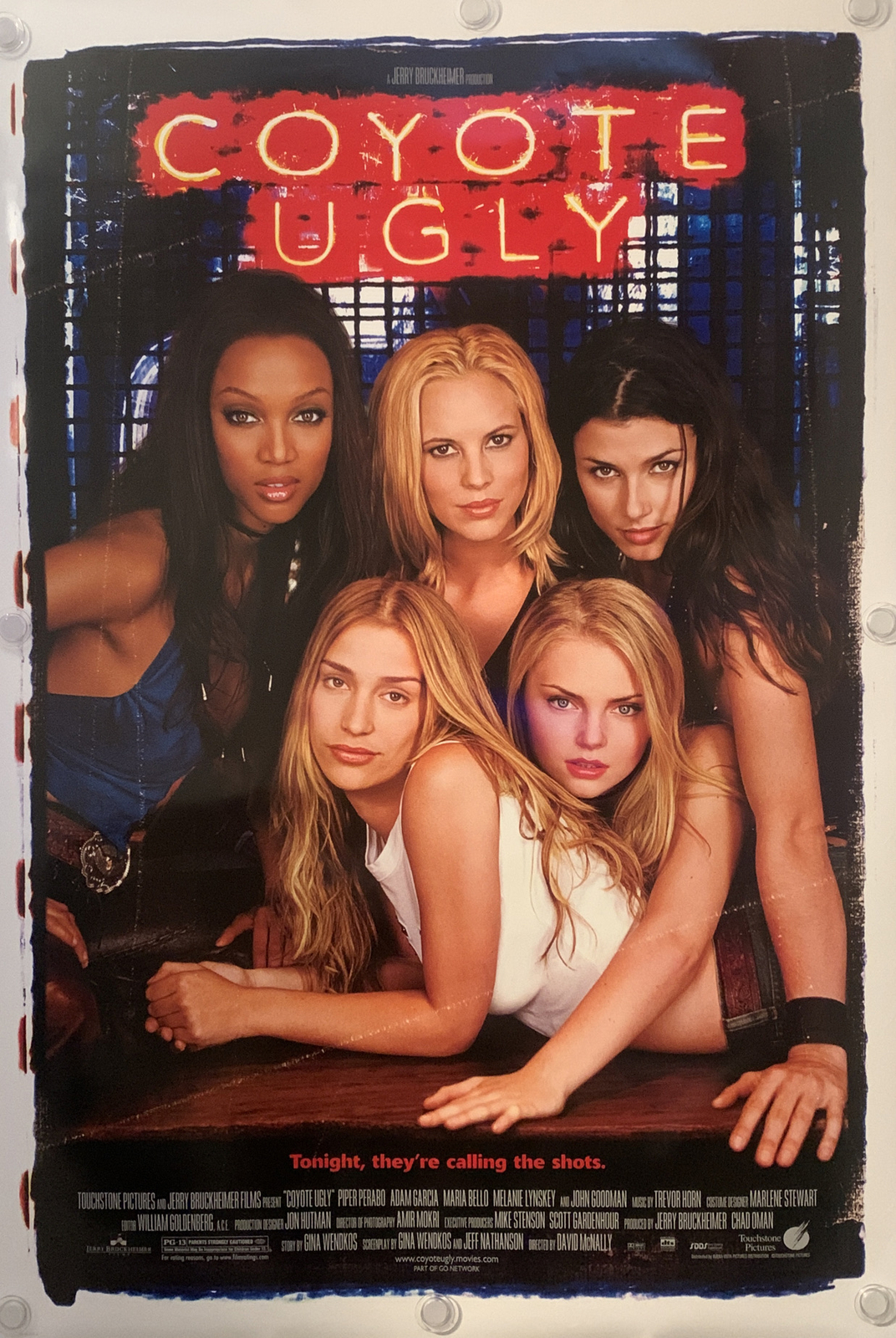 COYOTE UGLY Original One Sheet Movie Poster – 2000