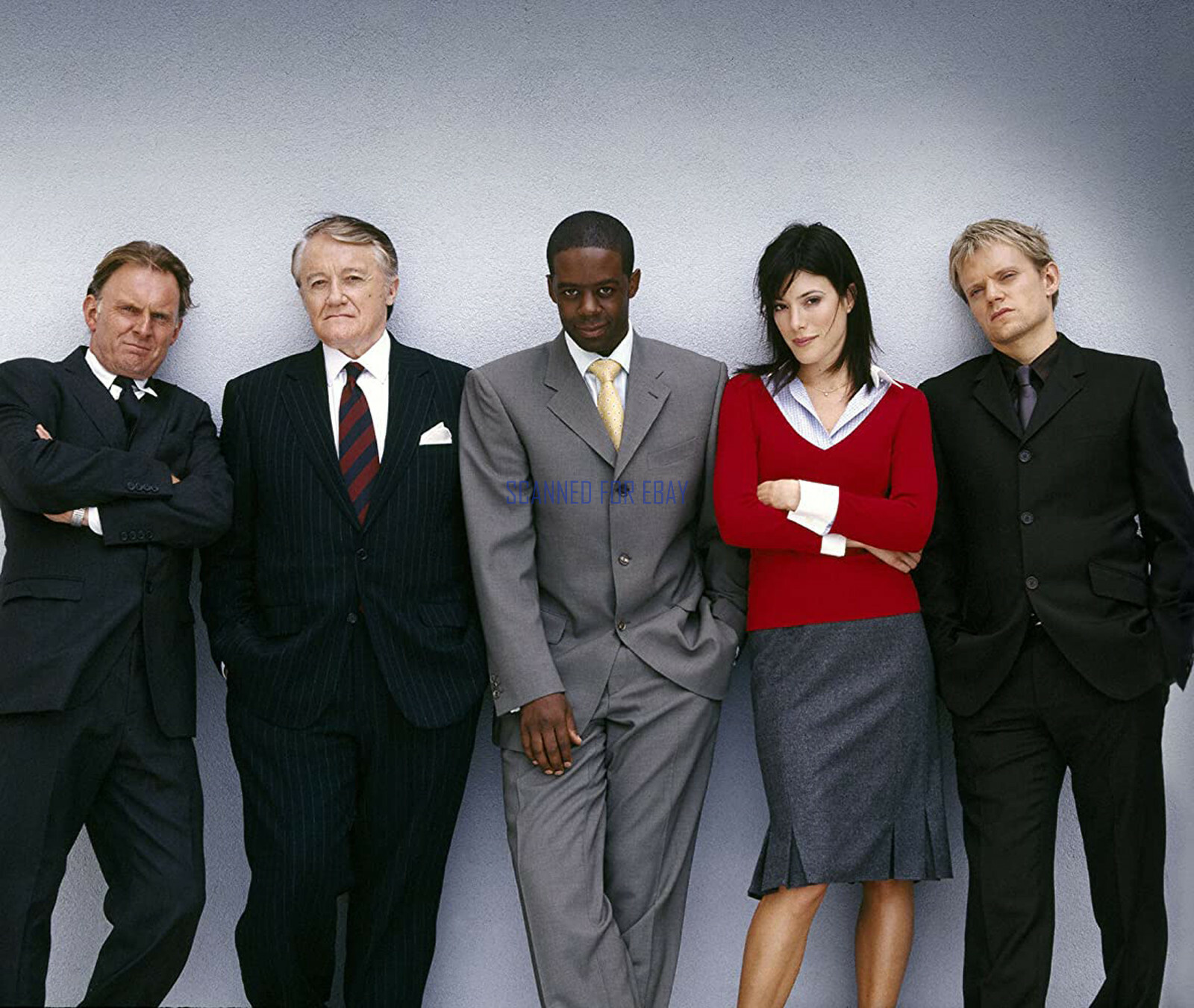 HUSTLE CLASSIC BRITISH CRIME TV SERIES ROBERT VAUGHN ADRIAN LESTER GREAT PHOTO