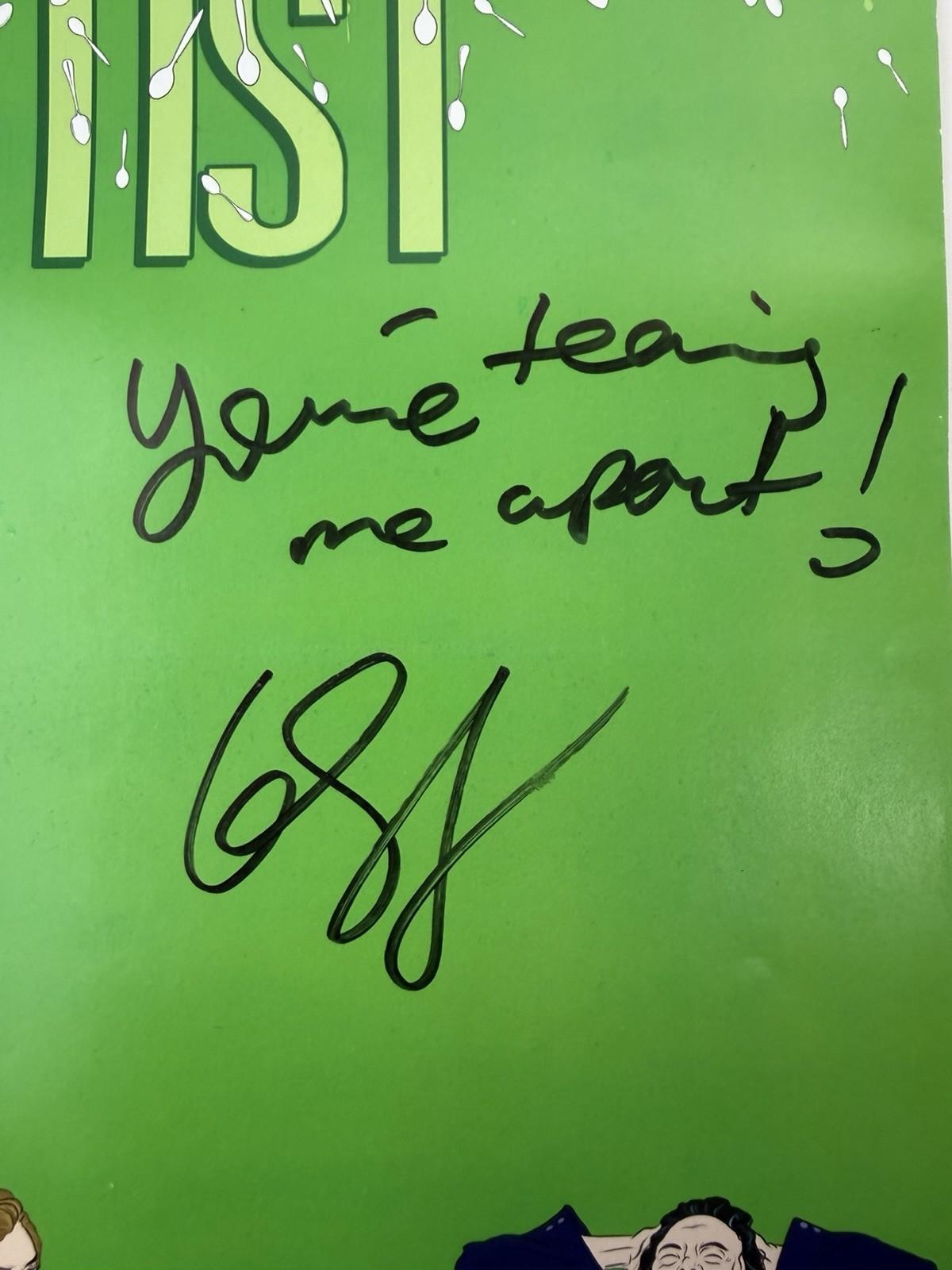 Greg Sestero Signed The Disaster Artist Movie Poster 11×17 Autographed