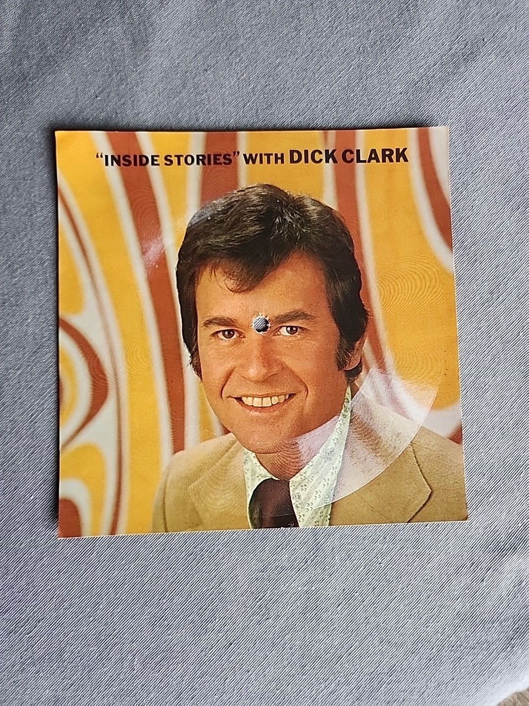 Dick Clark Inside Stories Special Bonus Record 33 1/3rpm Cardbord Buddah Records