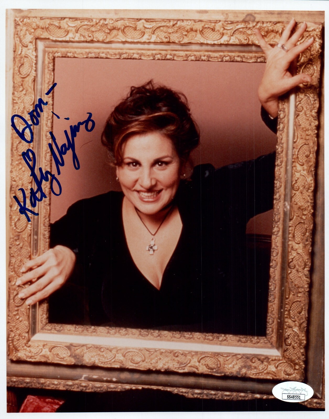 Kathy Najimy Actress Signed Autograph 8×10 Photo with JSA COA
