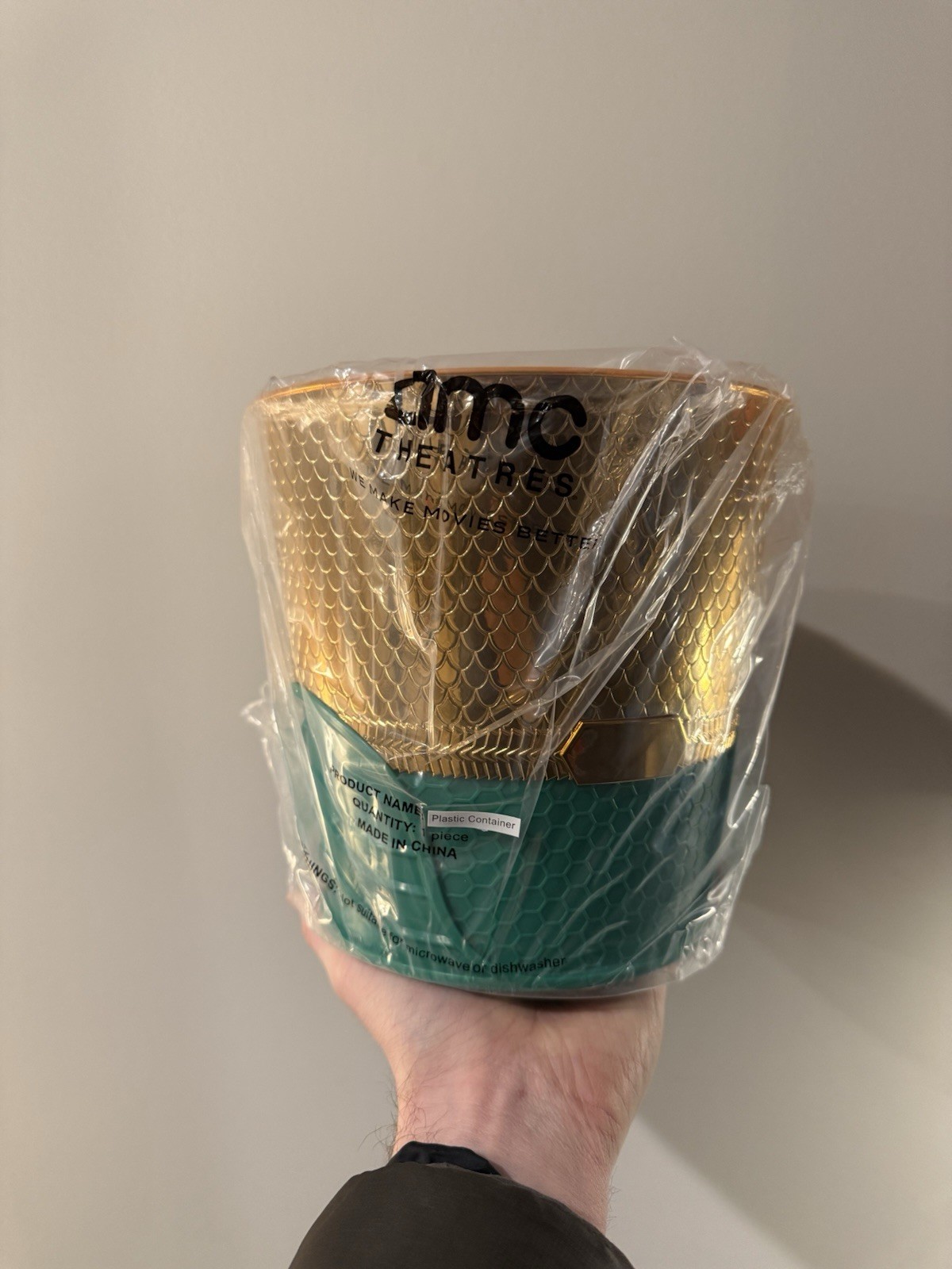 2023 AMC Exclusive Aquaman and The Lost Kingdom Popcorn Bucket Tin NEW