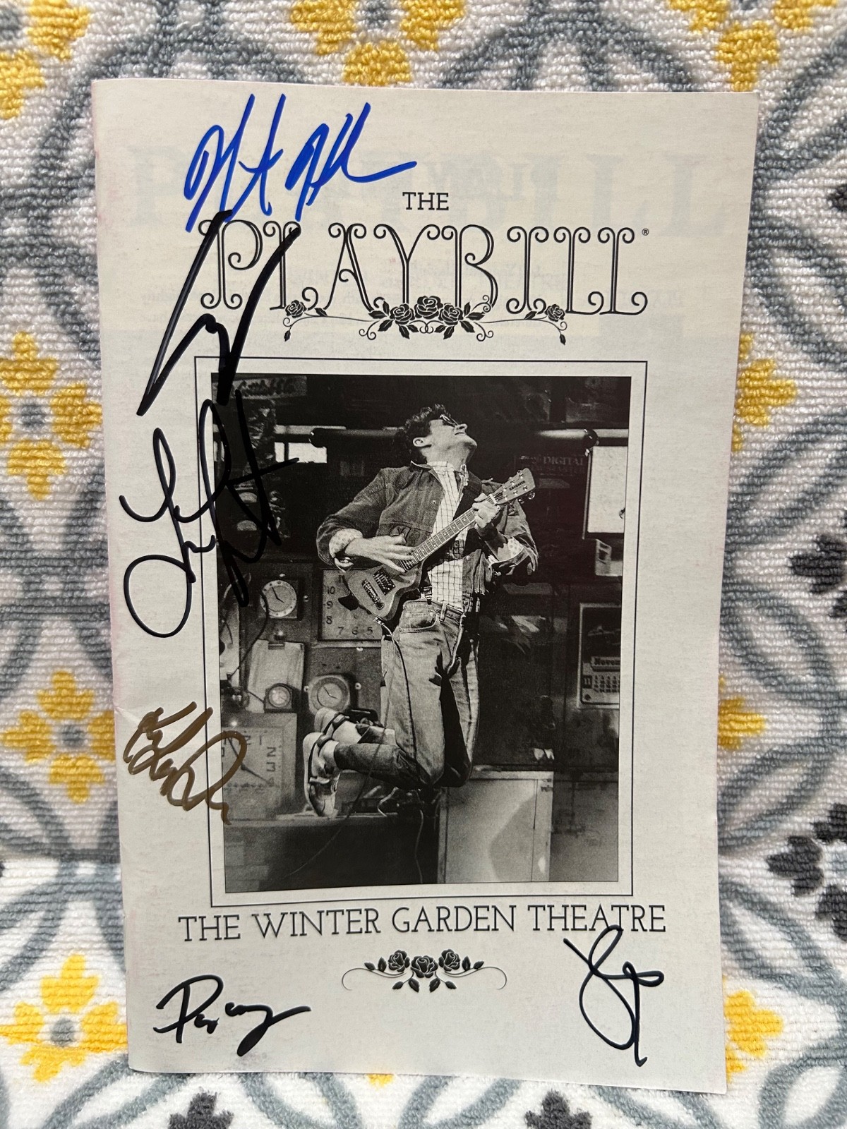 Back To The Future Signed Casey Likes Legacy Broadway Playbill
