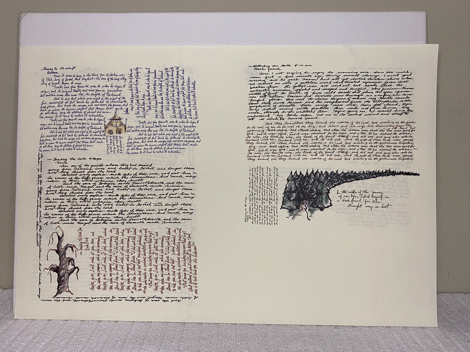 What Dreams May Come 1996 Robin Williams DIARY PAGES movie prop COA