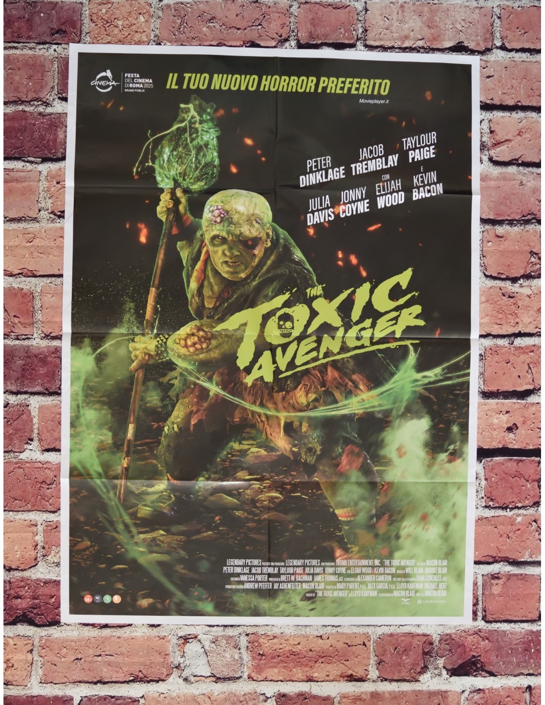 Poster THE TOXIC AVENGER Splatter Superheroes Macon Blair Dinklage A07