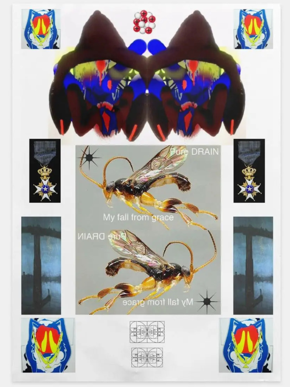 Bladee – “My Fall From Grace” Poster /50