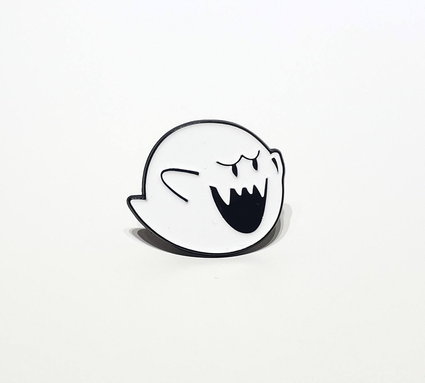 Super Mario Bros Kart Party Boo Ghost Enamel Pin Badge Brooch Tie Tack 1″ NEW