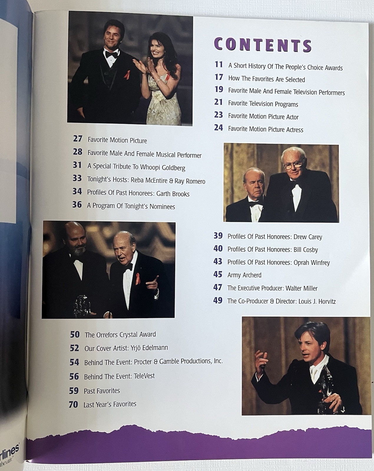 (2) Programs 1998 American Music Awards & People’s Choice Awards – Nice!!