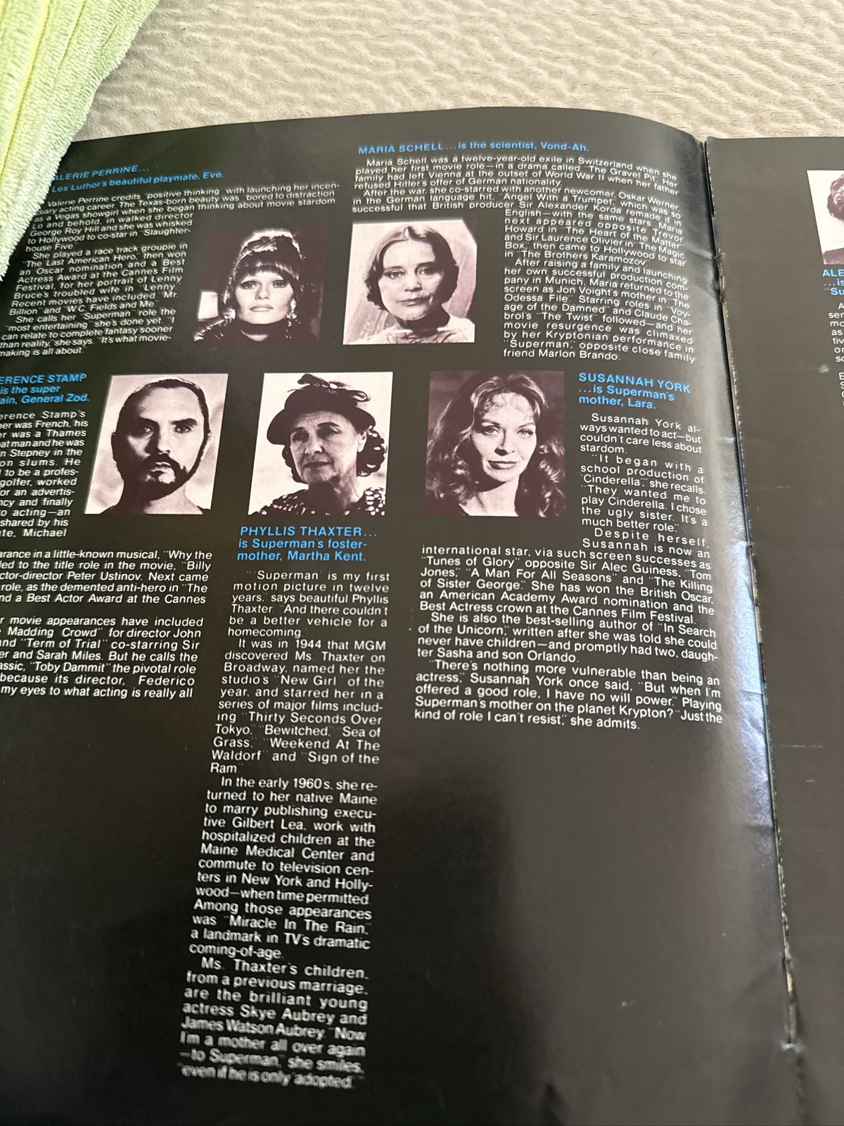 1978 Superman The Movie Souvenir Program Theater Book Christopher Reeve