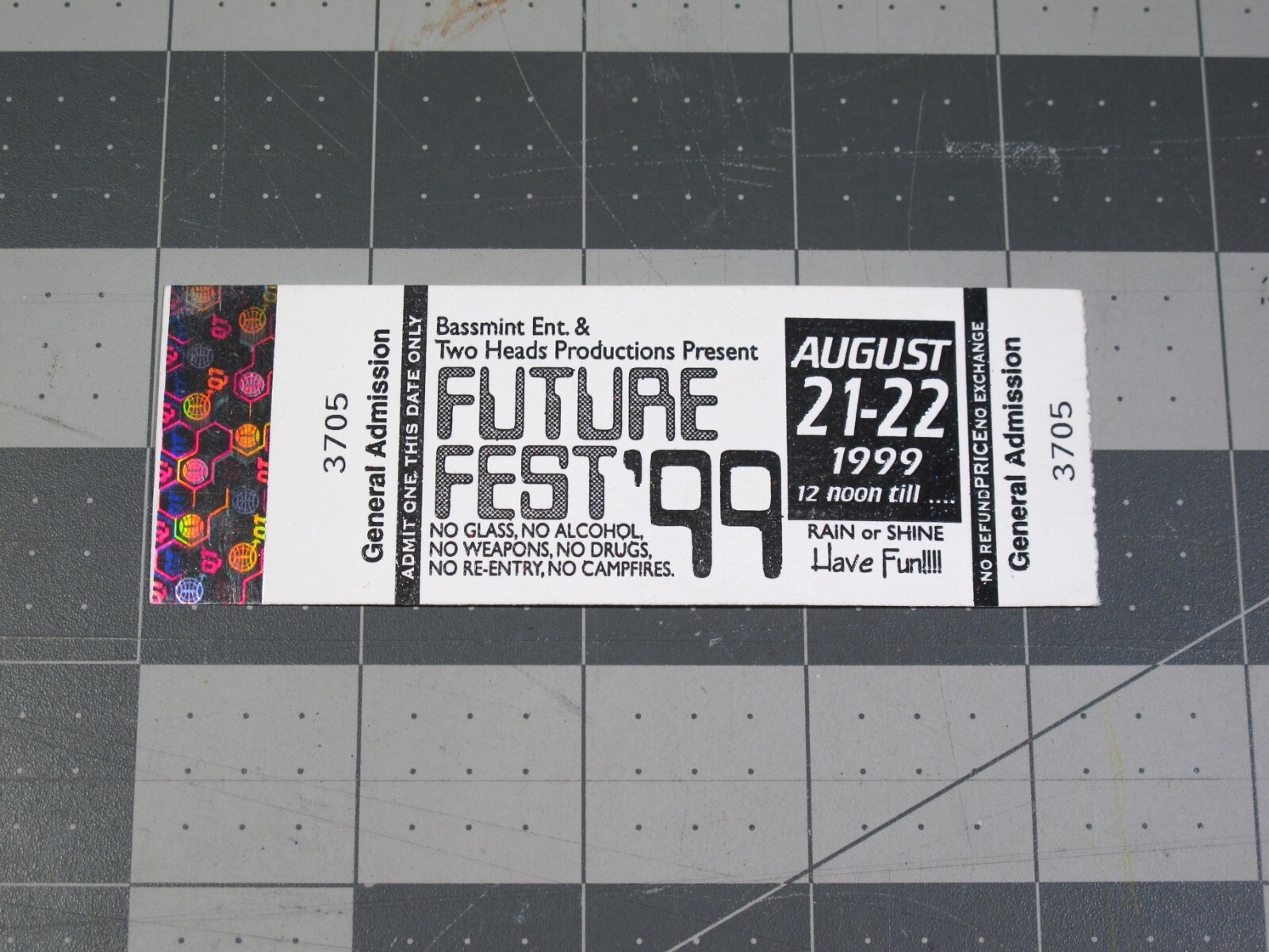 vtg Rave music event Flyer 1990s 2000s — RVNW