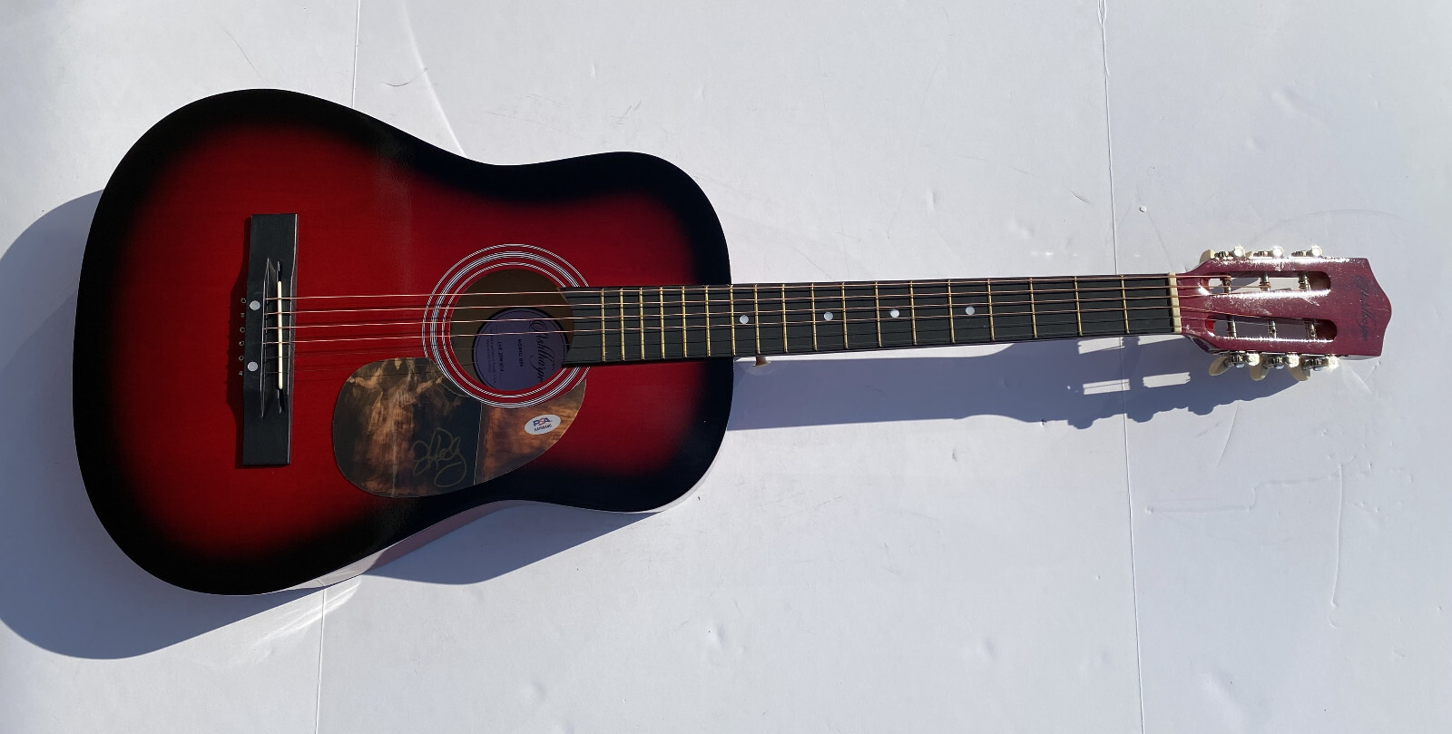 KELLY CLARKSON SIGNED AUTOGRAPHED CHEMISTRY FULL SIZE ACOUSTIC GUITAR PSA/DNA
