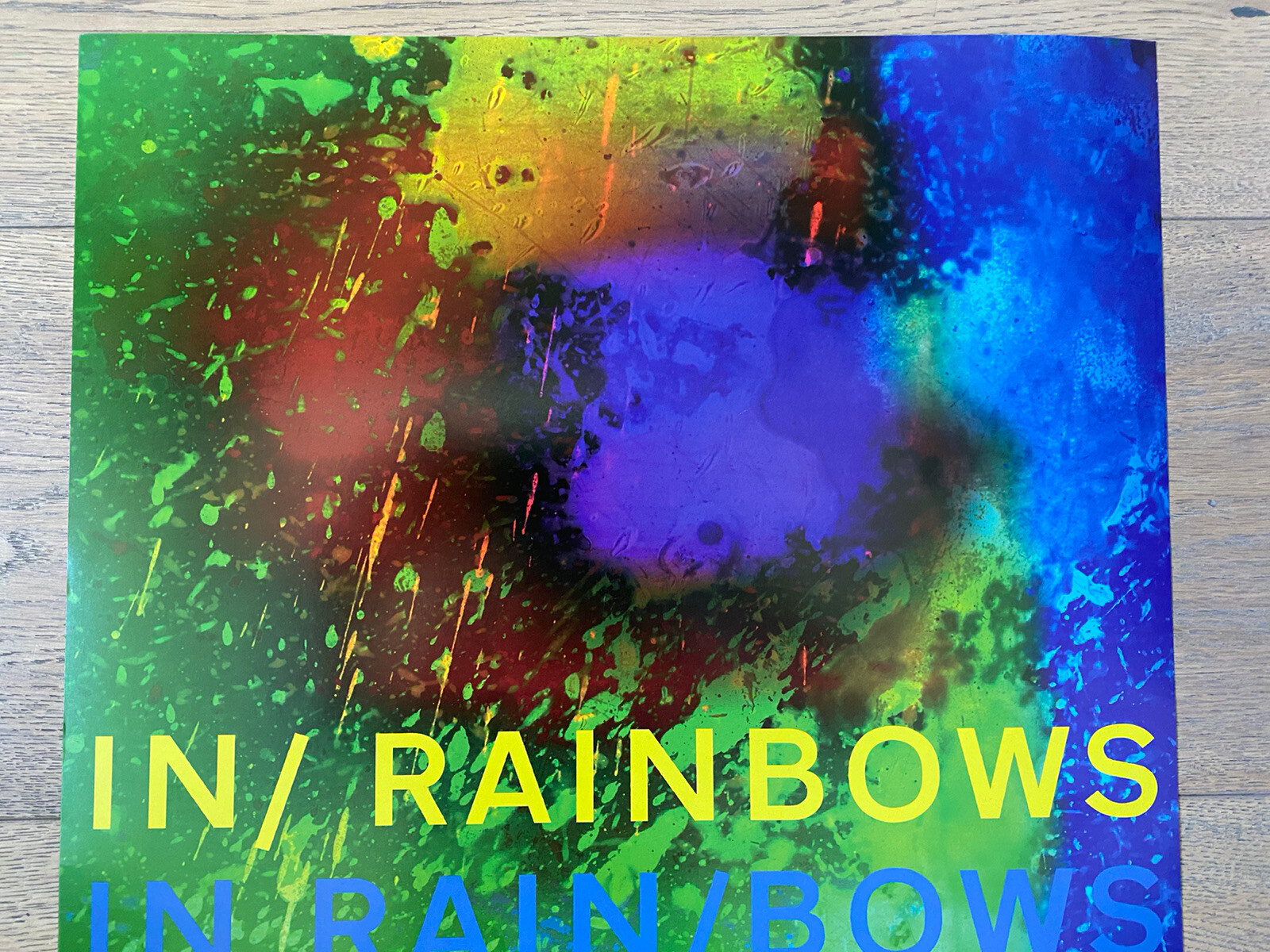 Radiohead In Rainbows Poster