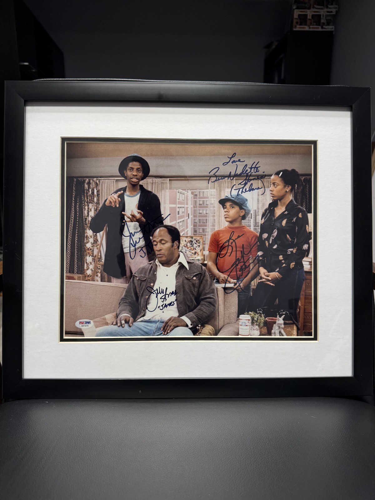 “Good Times” Cast-Entertainment Memorabilia-GSA/JSA Authenticated