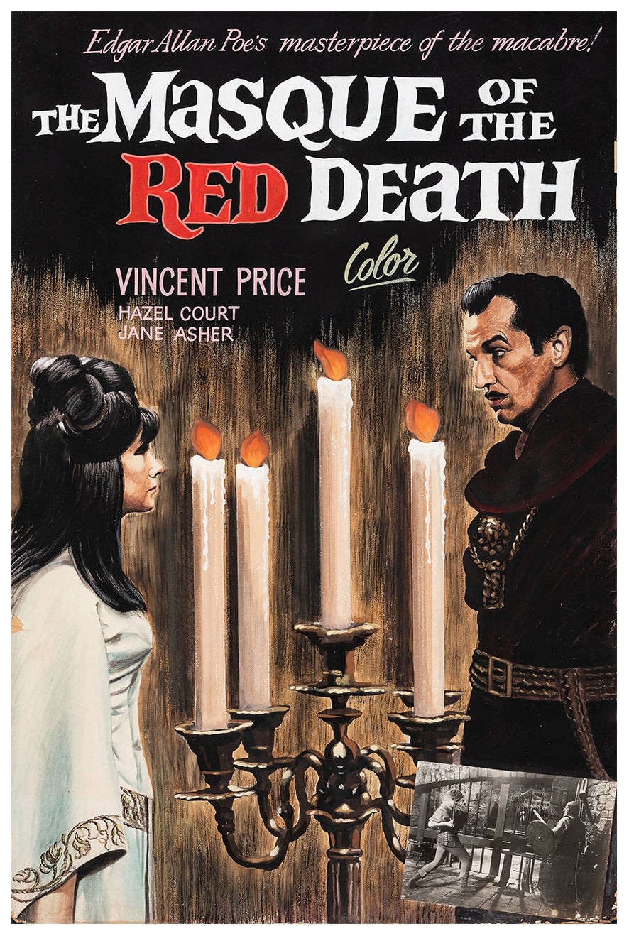 The Masque of the Red Death 1964 – US – v2 – Classic Movie Poster ebay