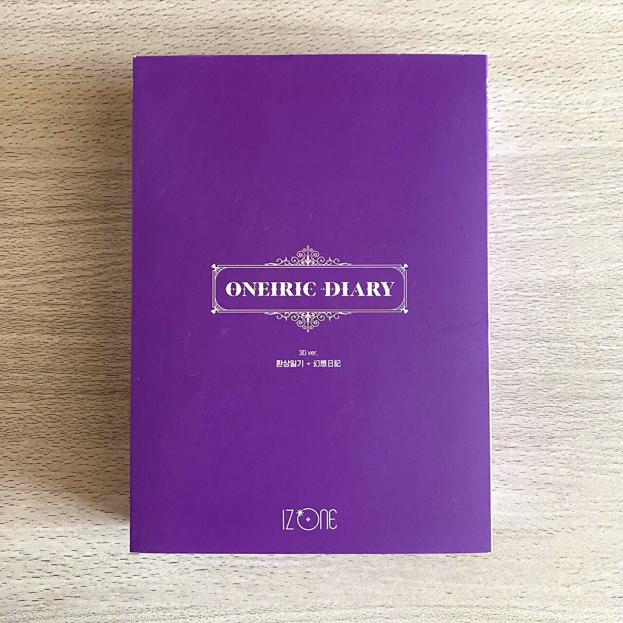 iz*one oneiric diary sakura set 3D ver. + 4 photo cards IZONE le sserafim