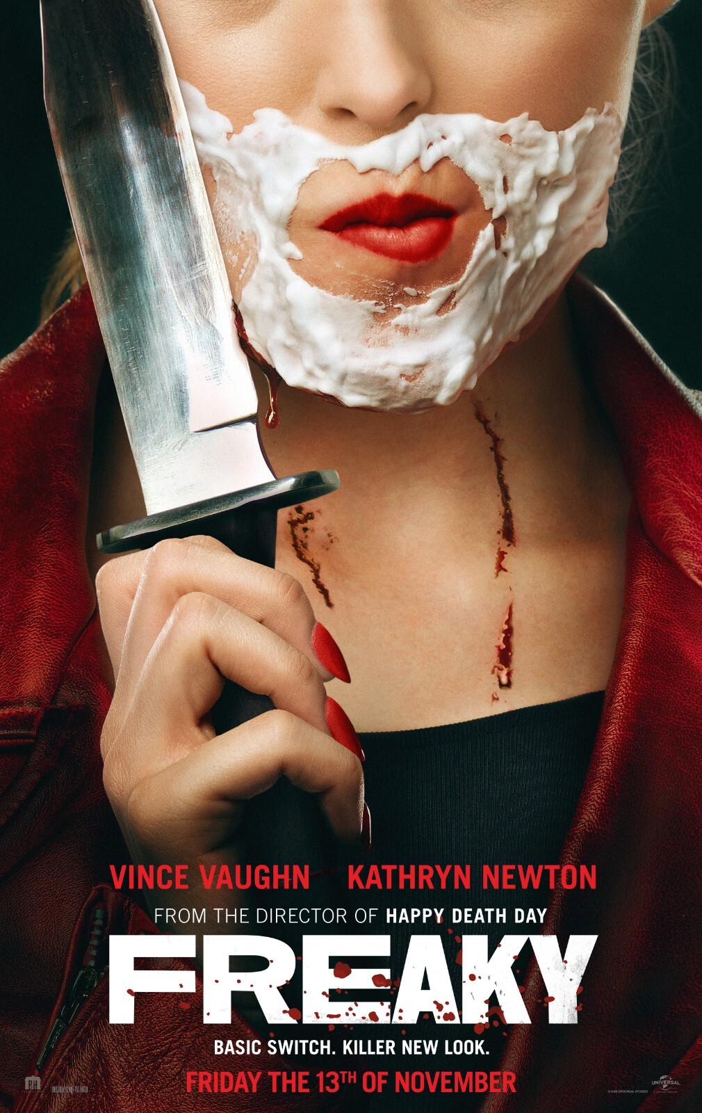 Freaky movie poster (b) – Vince Vaughn, Kathryn Newton – 11″ x 17″ inches