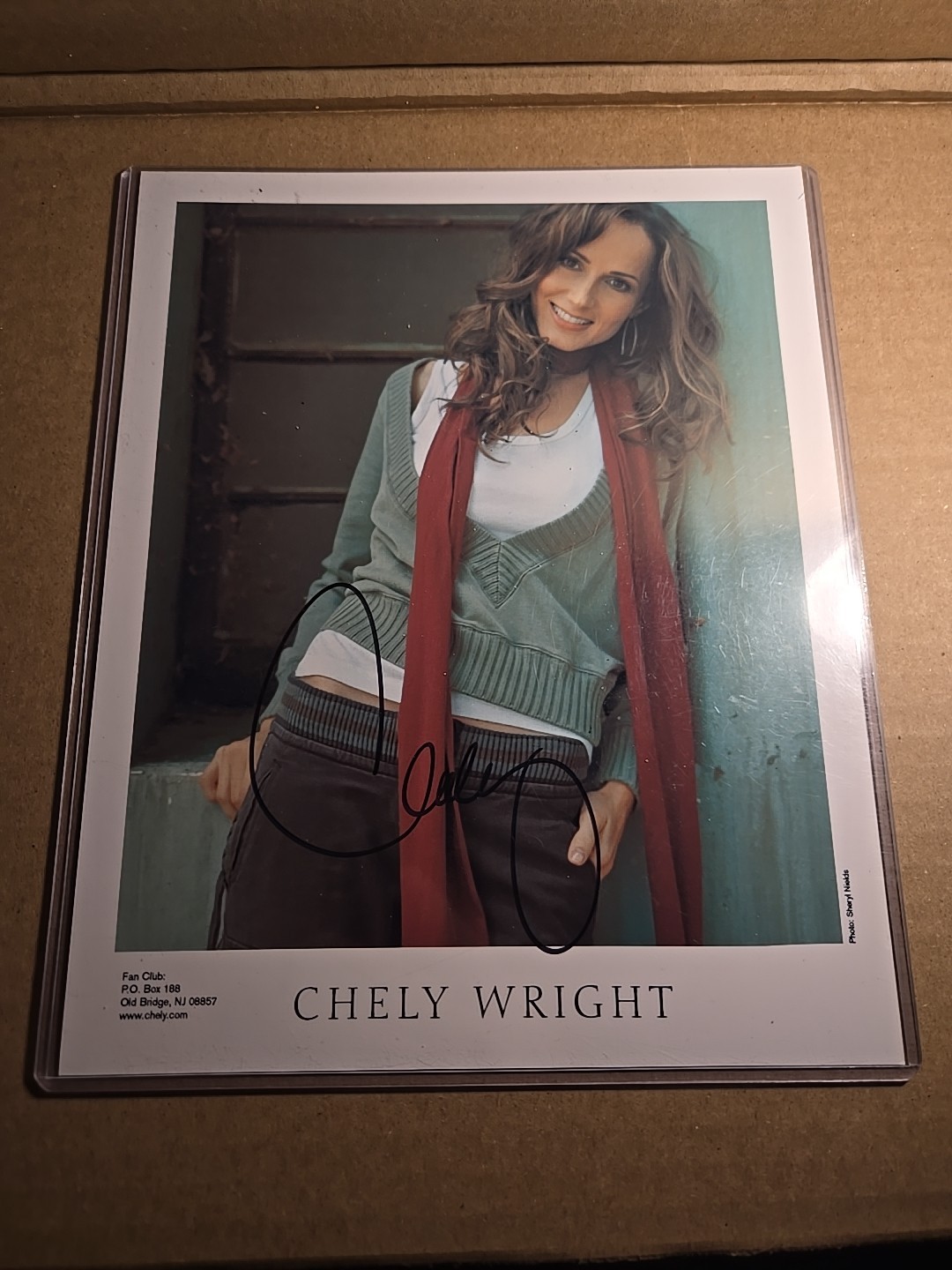 chely wright signed 8×10 Photo