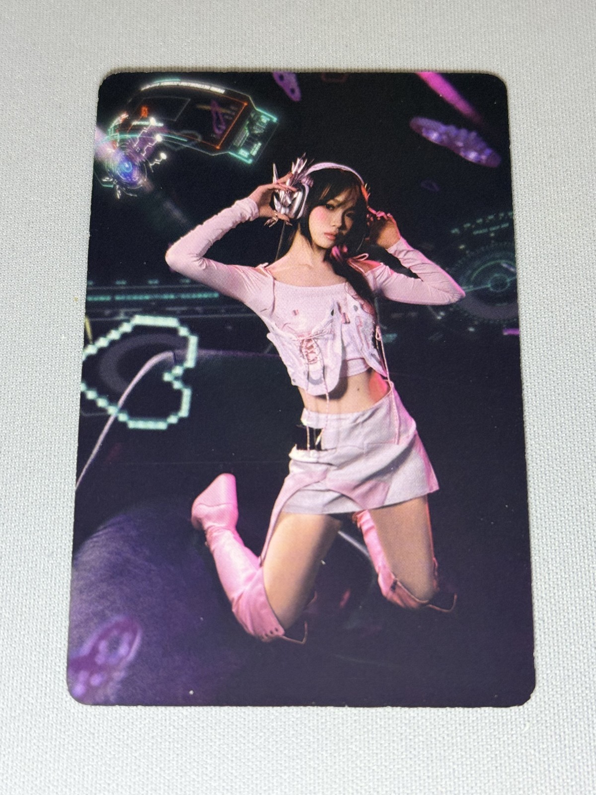 Chaewon LE SSERAFIM Photocard – Perfect Night Kpop Cute Sexy Asian Girl