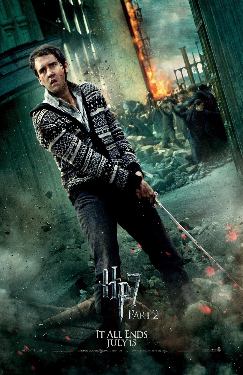 Harry Potter movie poster – Deathly Hallows, Neville Longbottom – 11 x 17 inches