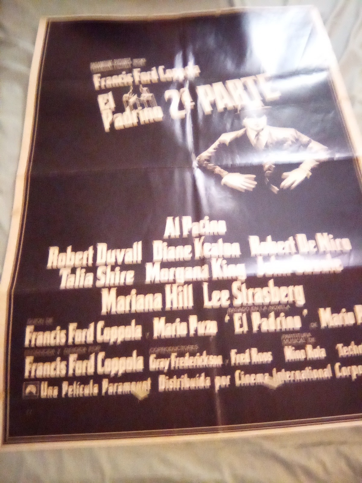 the godfather part 2 original Italian poster or Spanish poster
