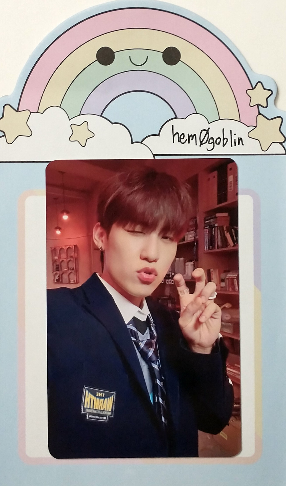 AB6IX Woojin Future is Ours : LOST Official Double Side Photocard (US Seller)