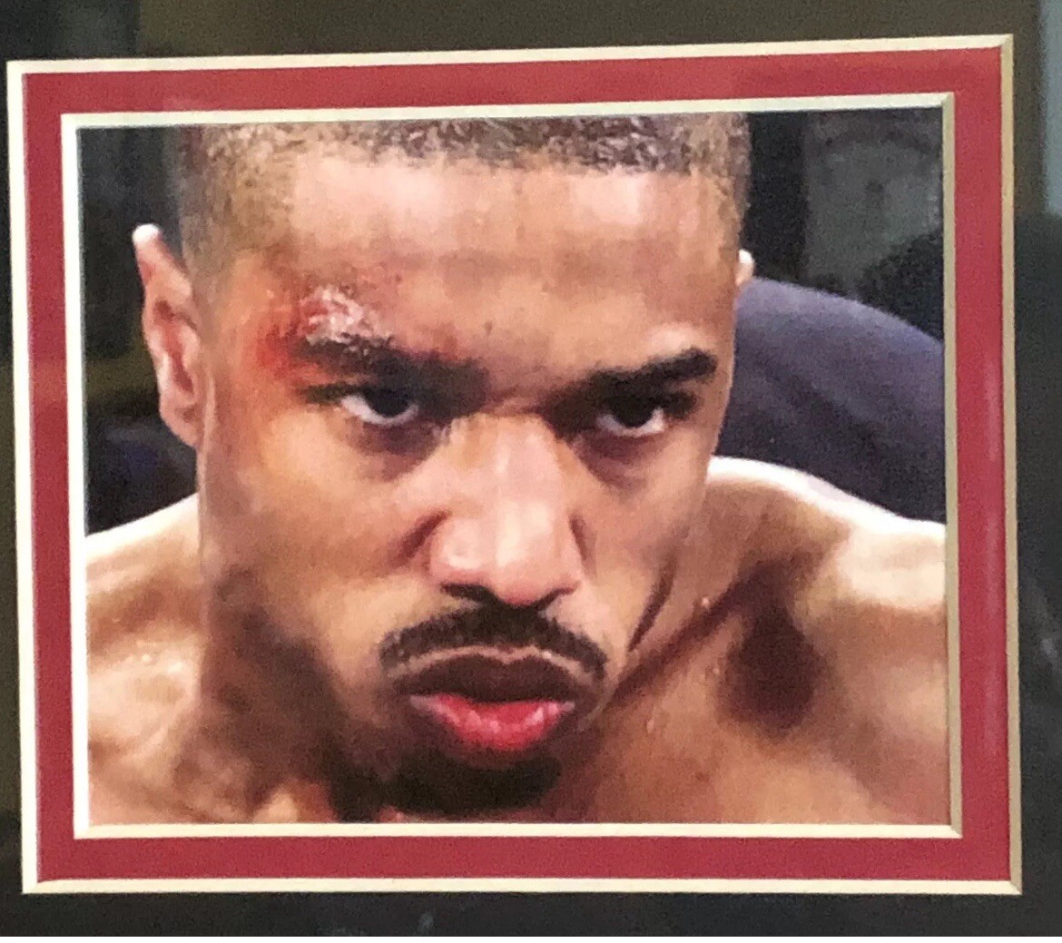 “Creed”Movie Prop Stallone, Jordan, Original Screen Used With COA
