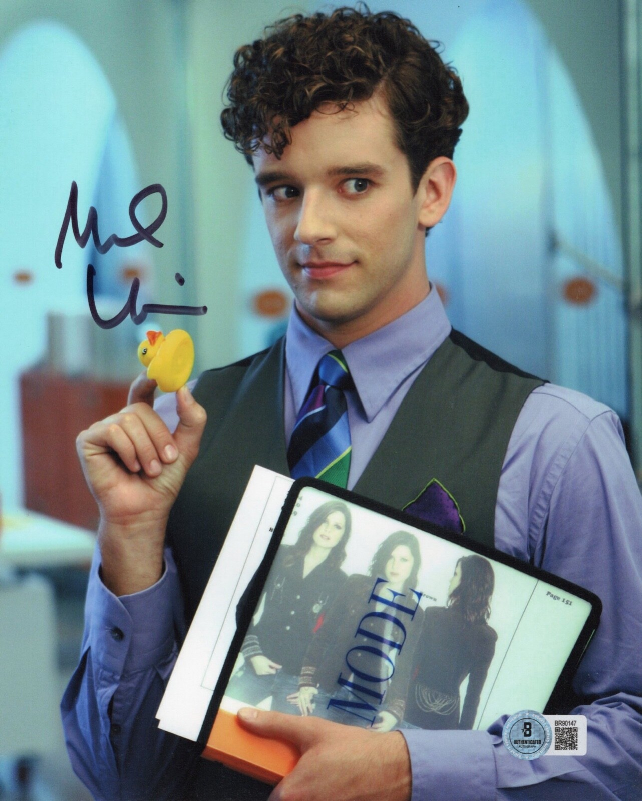 Michael Urie Autographed Signed UGLY BETTY 8×10 Photo Beckett BAS