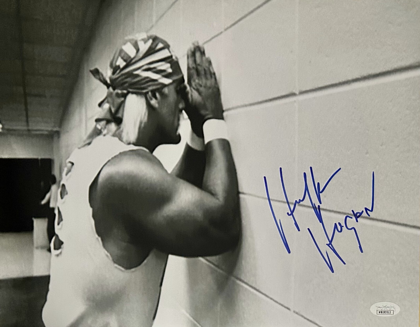 Hulk Hogan Signed Autographed Photo 11×14 JSA Authenticated #14