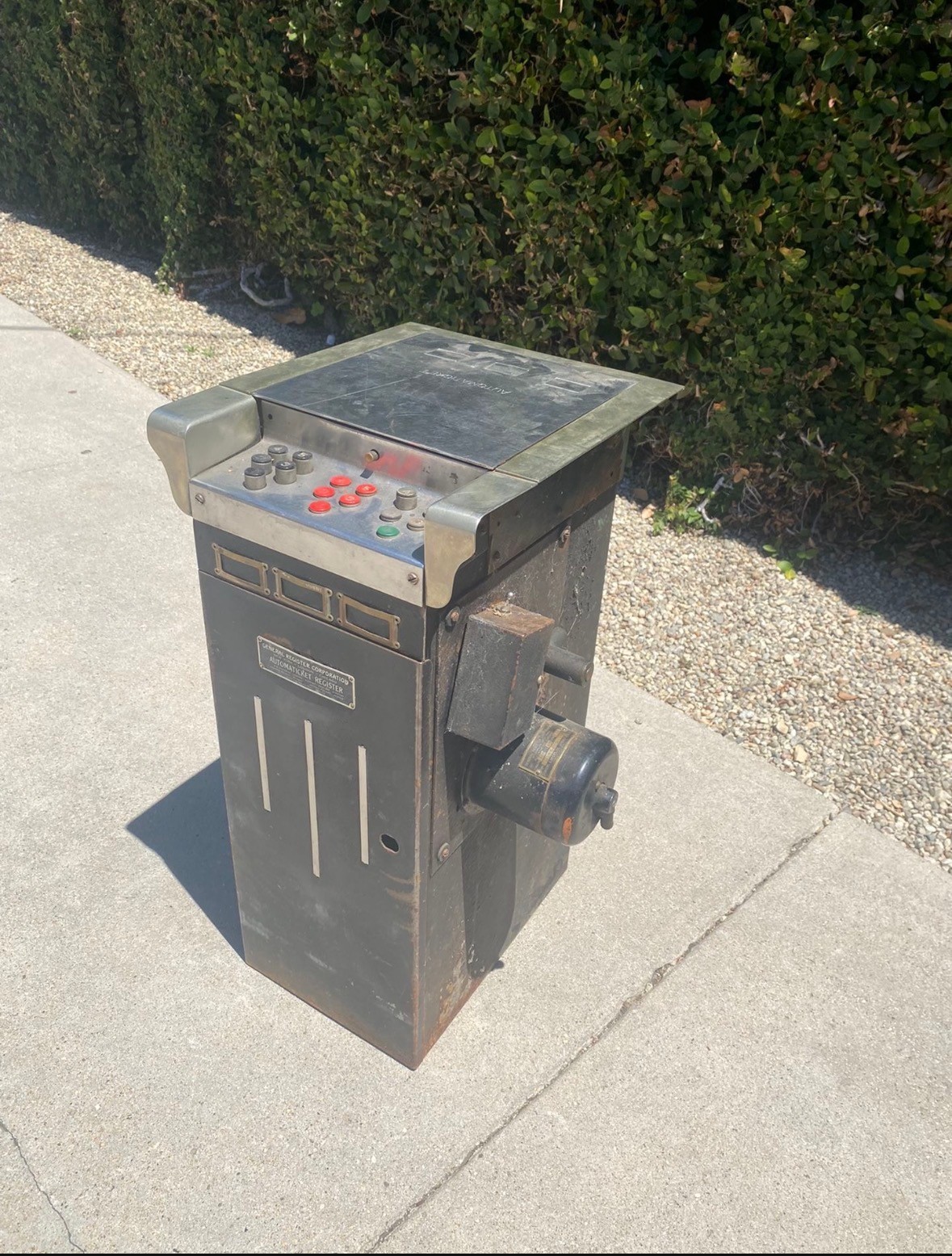 Vintage Automaticket Movie Theater Ticket Machine