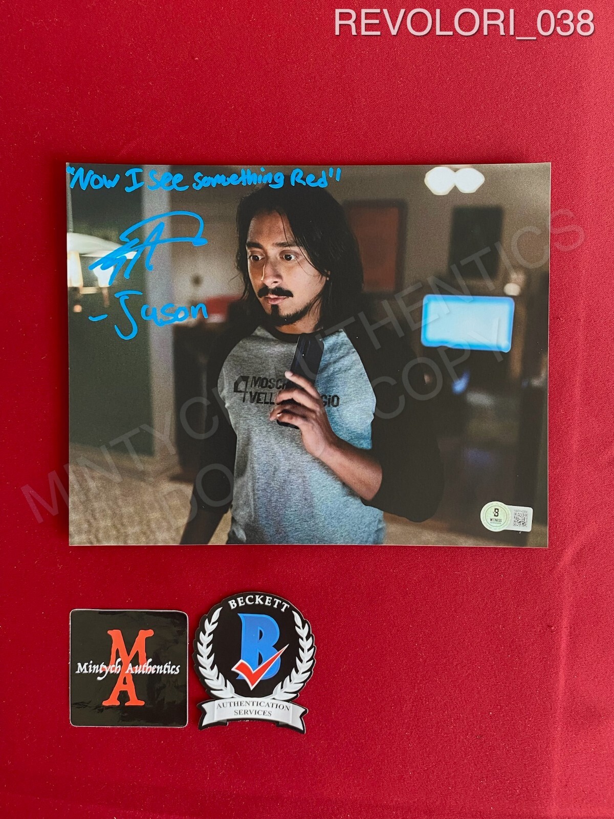 Tony Revolori autographed signed Scream 8×10 photo Jason Scream Beckett COA