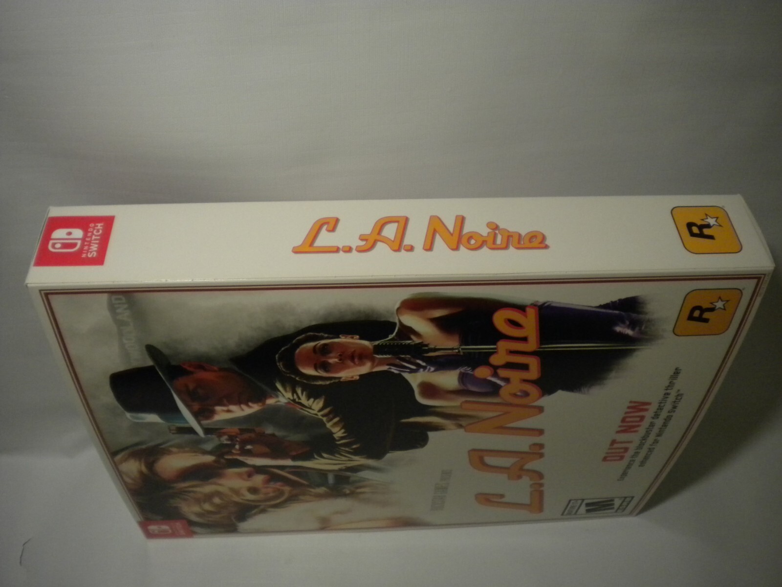 Rare L.A. Noire Nintendo Switch Game Store Large Display Box *FREE SHIPPING*