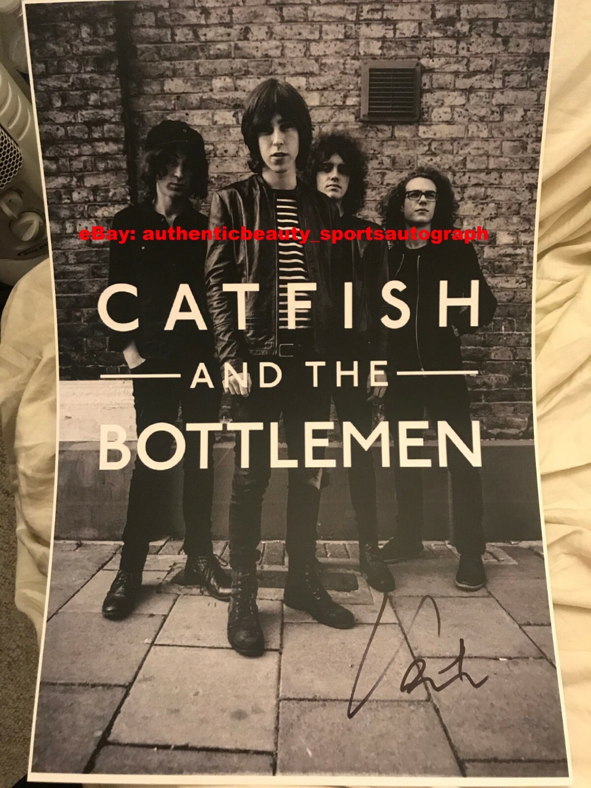 CATFISH & THE BOTTLEMEN RECORD ALBUM COVER MUSIC VAN SIGNED POSTER 12×18 REPRINT