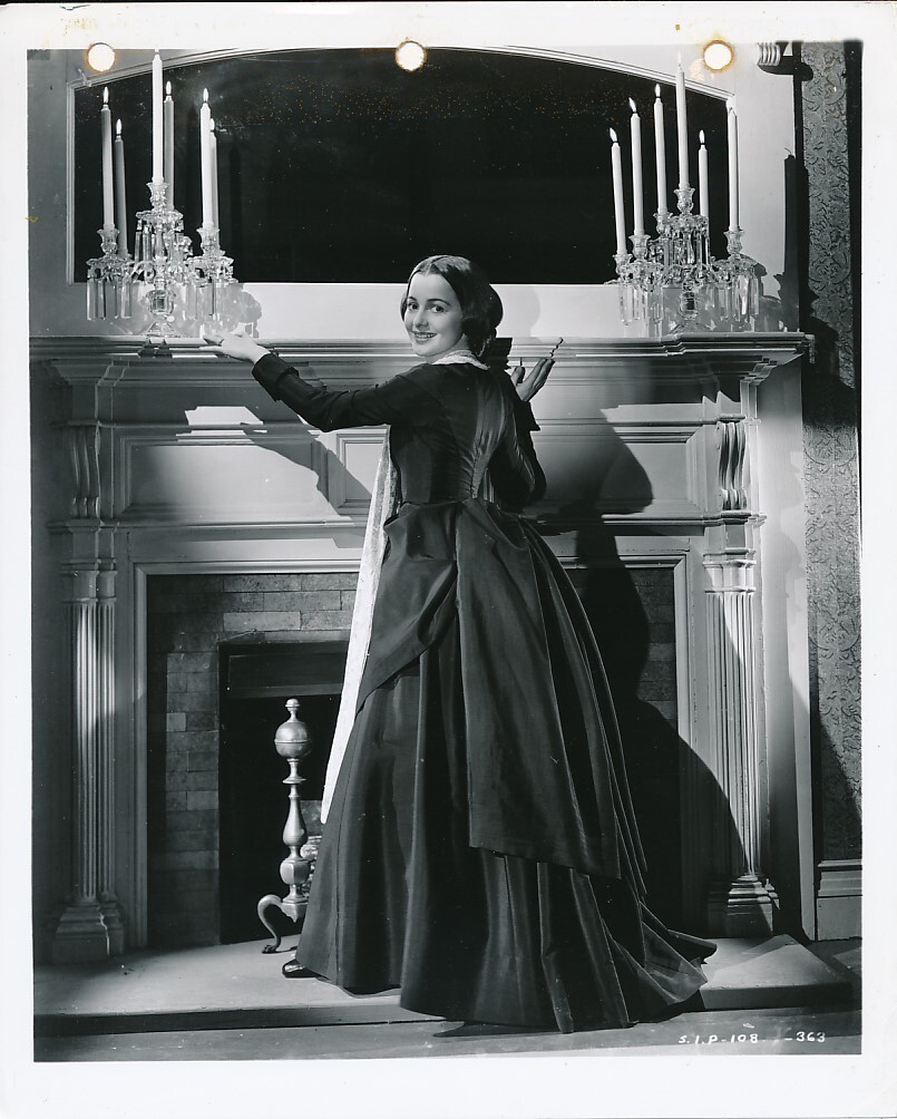 OLIVIA DE HAVILLAND Rare Vintage GONE WITH THE WIND MGM Key Book Portrait Photo