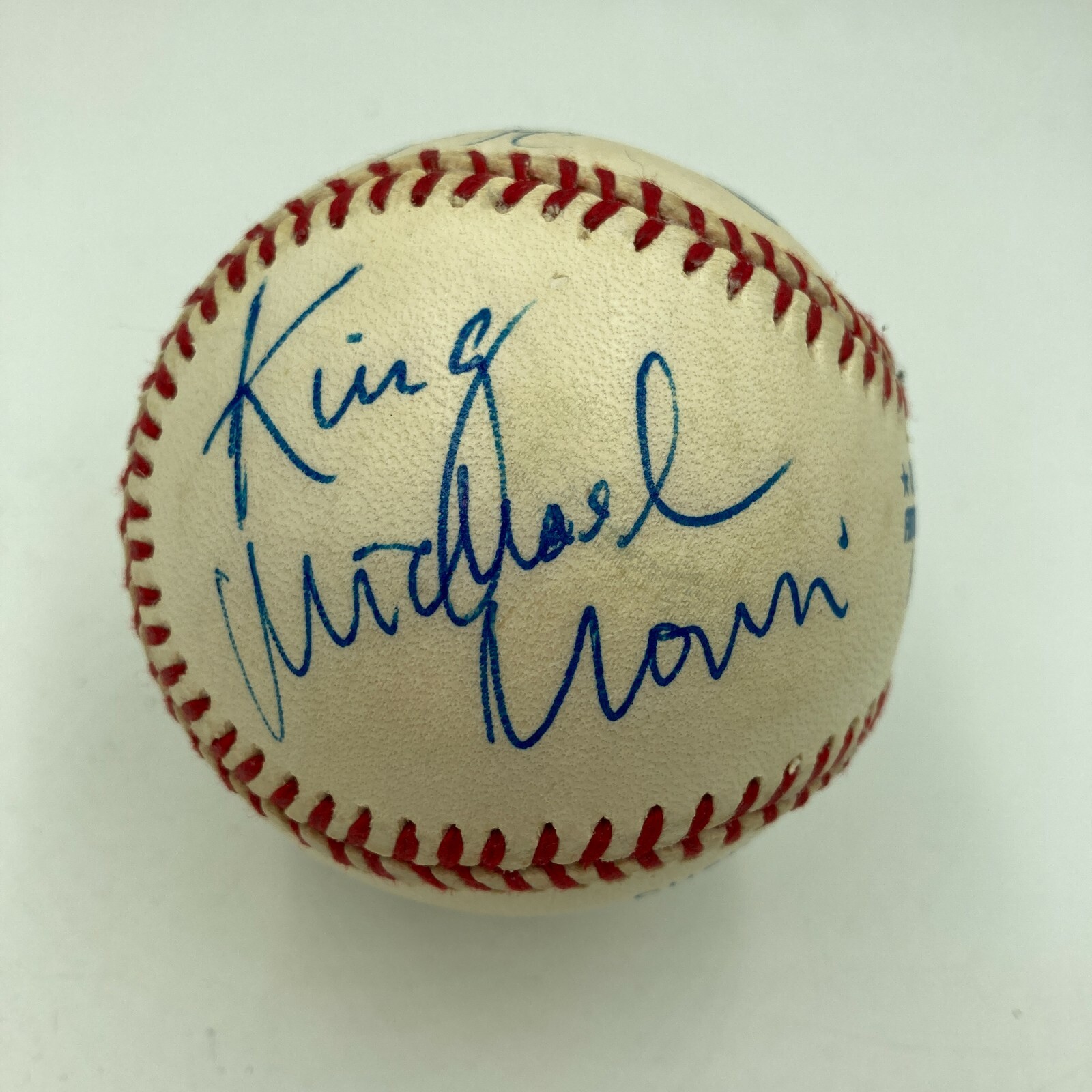 Blake Edwards & Michael Nouri Signed Autographed Baseball JSA COA