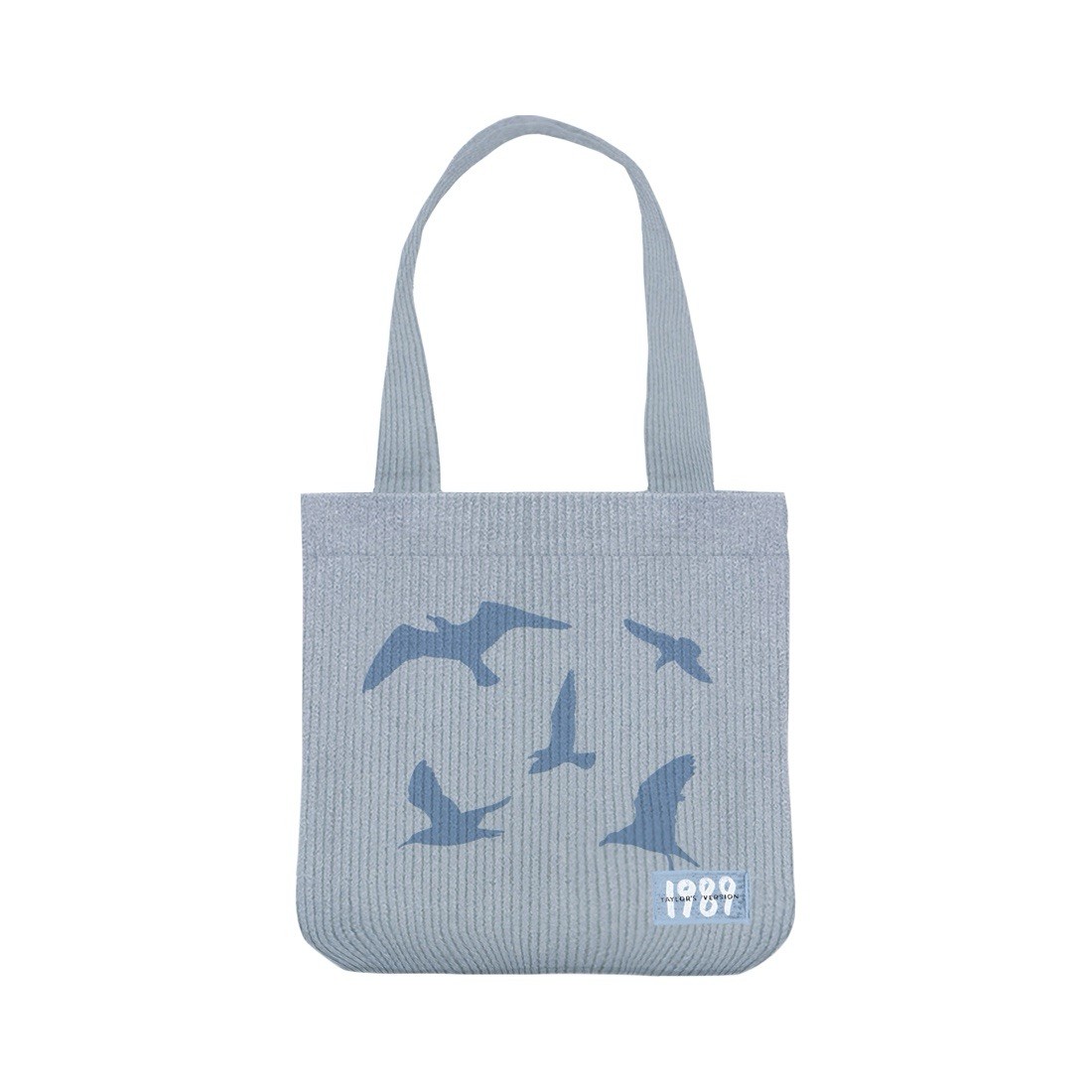 NEW TAYLOR SWIFT Official 1989 (Taylor’s Version) Blue Corduroy Tote Bag Seagull