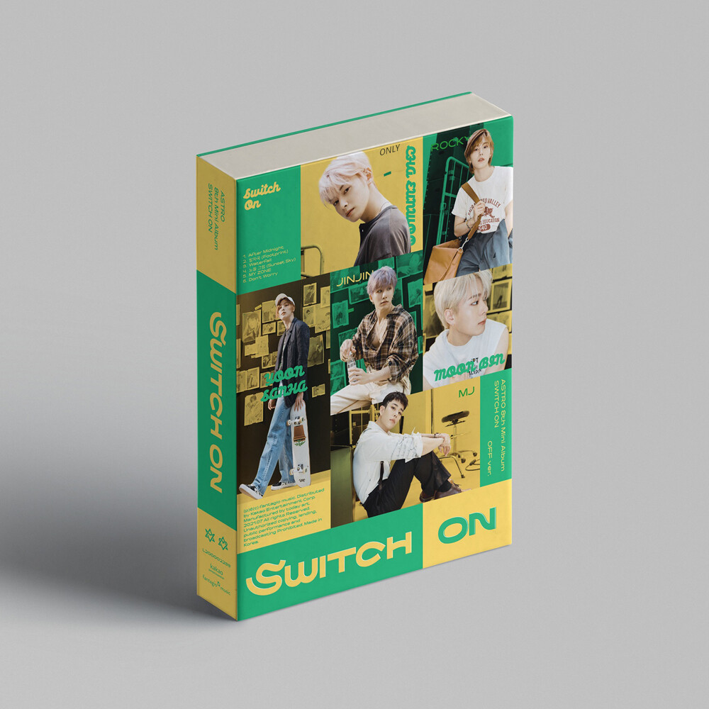 ASTRO SWTCH ON 8th Mini Album 2SET CD+Photobook+Photocard+Etc+Tracking Number