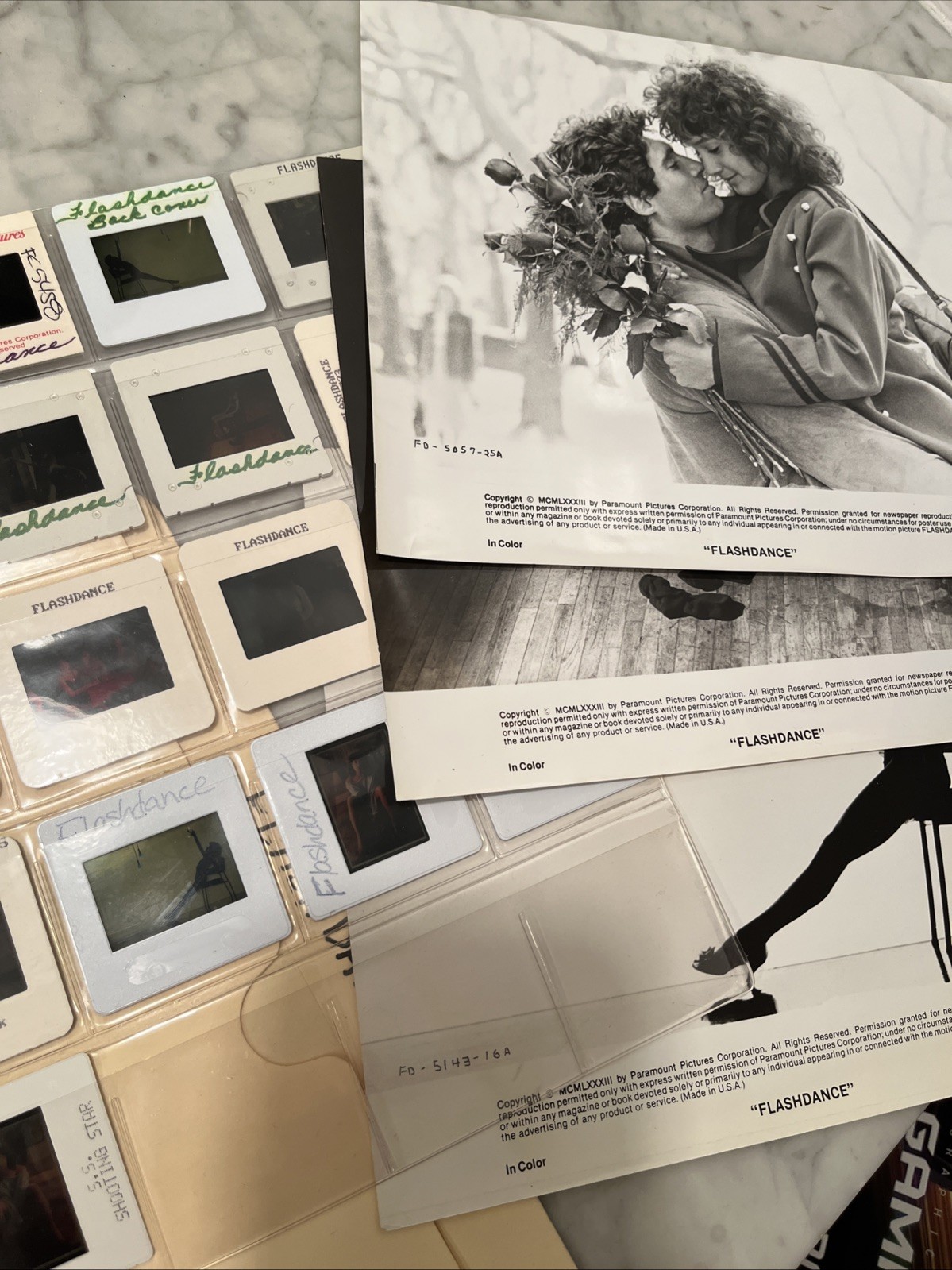Lot – Original 35mm Slide Flashdance 80s Movie Promo Photos Publicity Promotion