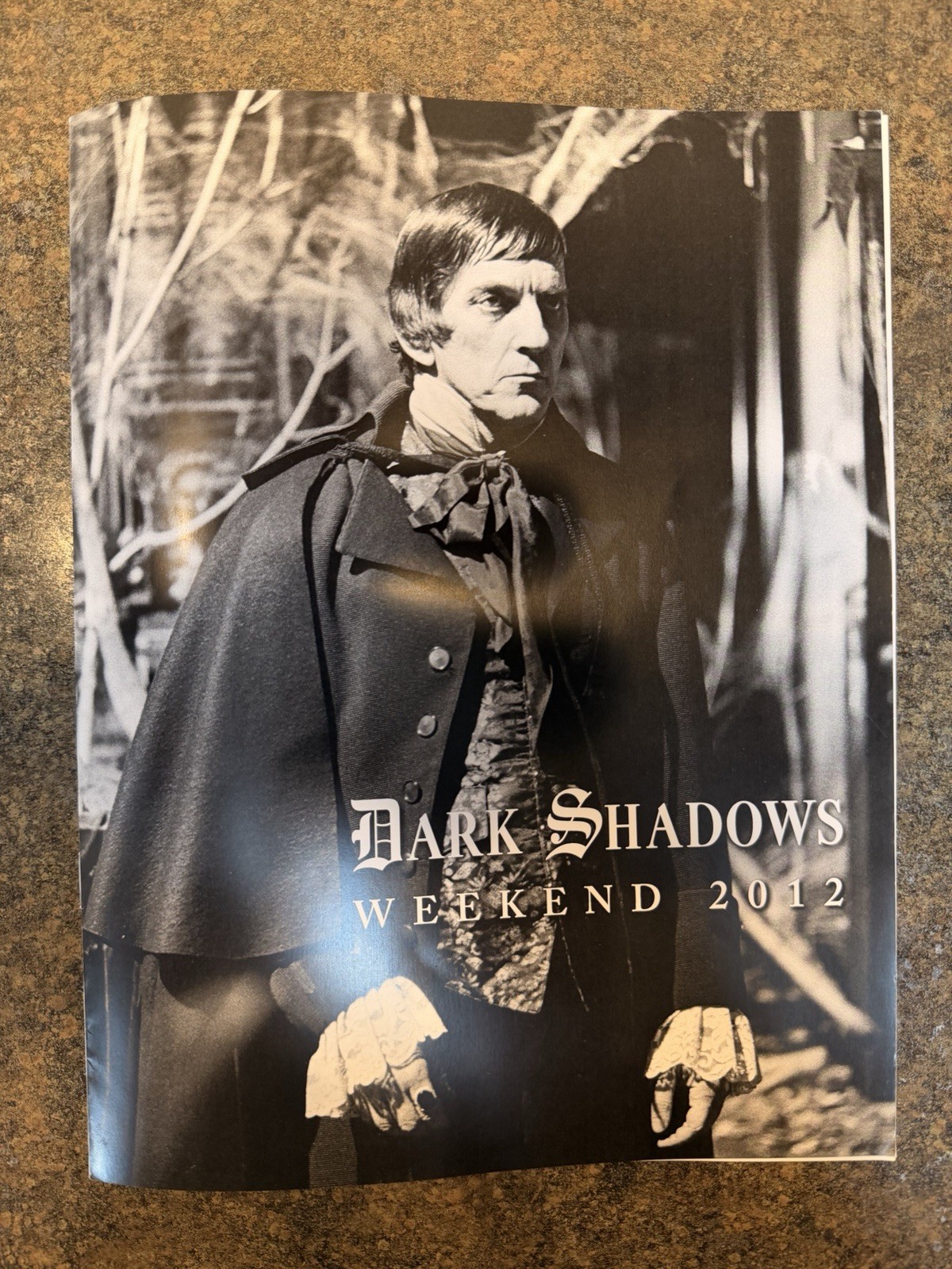 Autographed Dark Shadows Weekend 2012 Booklet – Jerry Lacy / Kathryn Leigh Scott