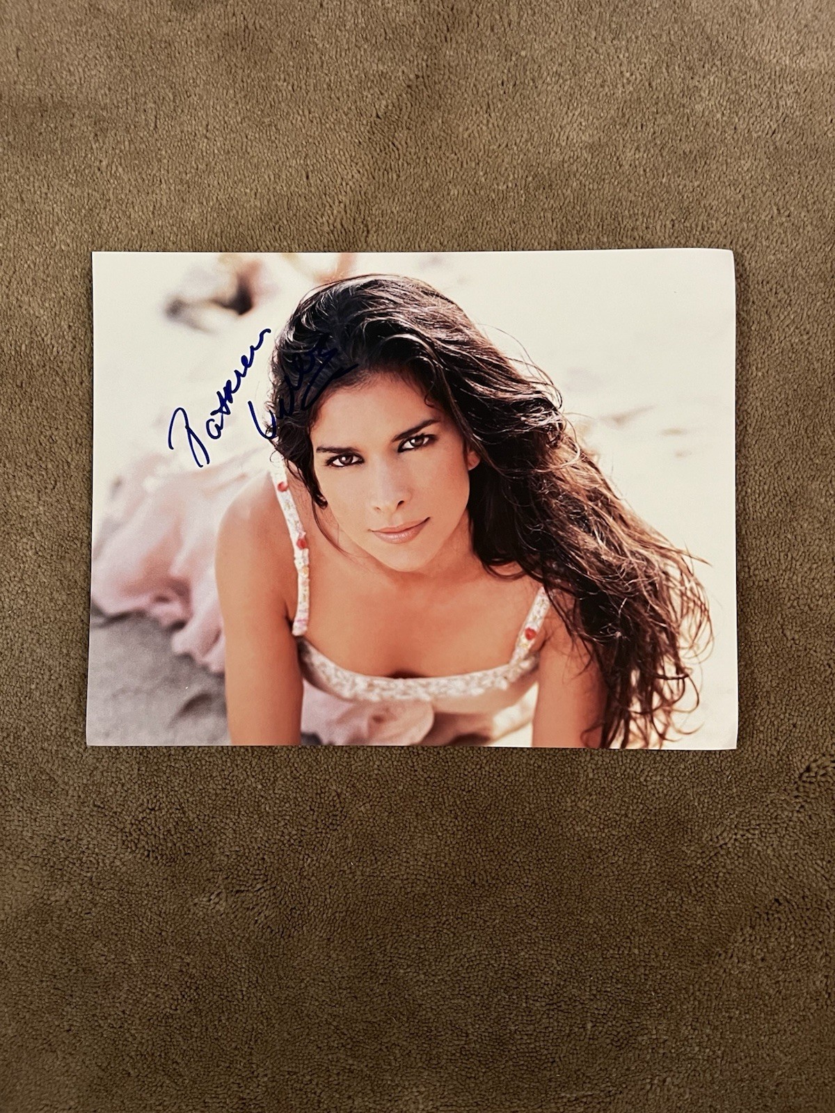Patricia Velasquez Autographed Photo Sexy Hot The Mummy 8.5×11