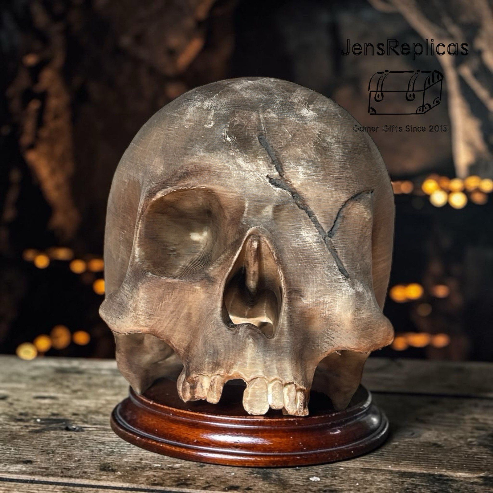 The Goonies Movie Skull, One Eyed Willy, Halloween Prop, Hand Painted Replica