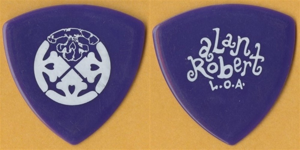 Life of Agony 1997 Soul Searching Sun concert tour Alan Robert stage Guitar Pick