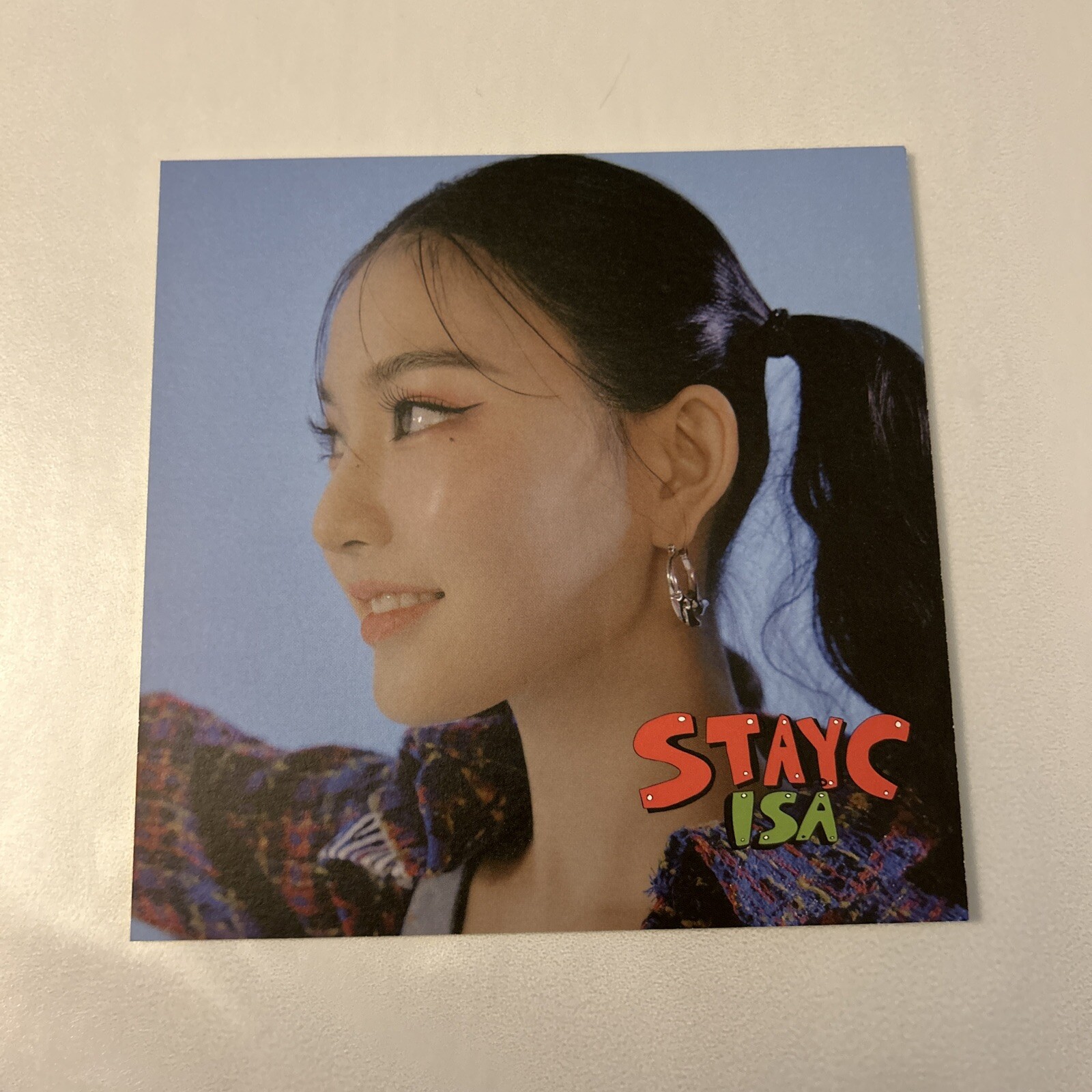STAYC ISA STAYDOM ASAP Official Postcard